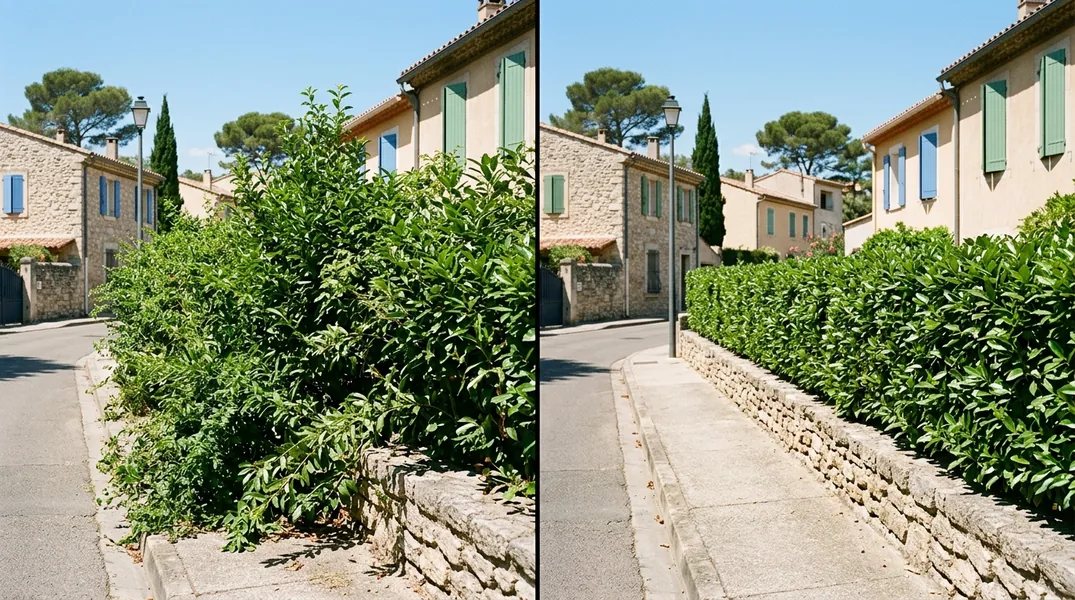 Résultat élagage à Nîmes — Elagage Nîmes